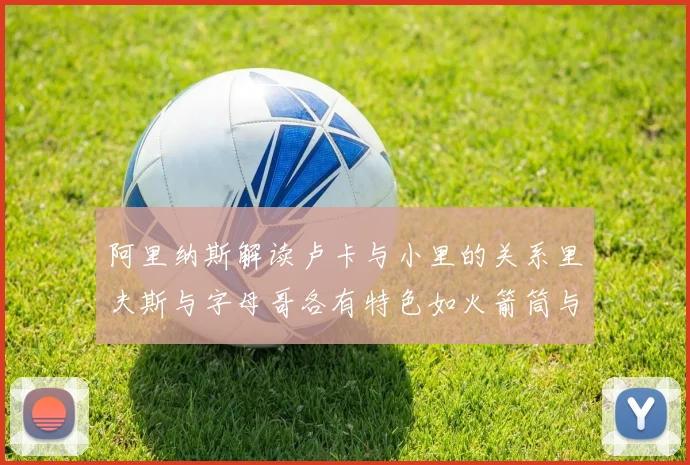阿里纳斯解读卢卡与小里的关系里夫斯与字母哥各有特色如火箭筒与手枪